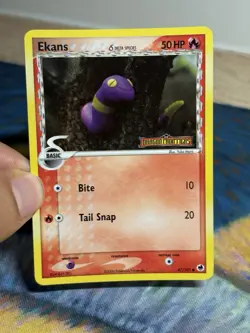 Ekans Delta Species 47/101 Ex Dragon Frontiers Reverse Holo Yuka Morii Pokemon - Image 3