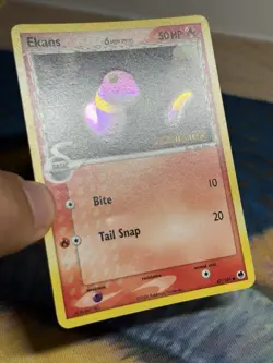 Ekans Delta Species 47/101 Ex Dragon Frontiers Reverse Holo Yuka Morii Pokemon - Image 4