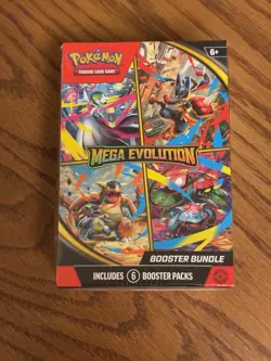 Pokemon TCG Mega Evolution Booster Bundle (6 Booster packs) - New/Sealed. - Image 1
