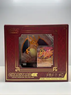 Pokemon TCG Charizard EX Super-Premium Collection Box New Sealed - Image 1