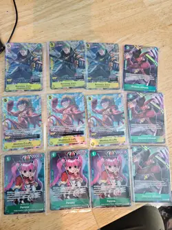 ONE PIECE OP12 Sealed Promo Cards Monkey Perona Dracule Zoronoa 12 card lot 🔥 - Image 1