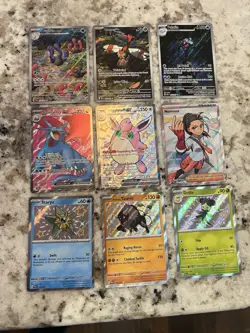 Pokemon Lot modern Card Lot. Full Art Illustration Rare Shiny - Image 1