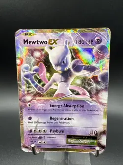 Mewtwo EX 52/108 Ultra Rare XY Evolutions Pokemon Card - Image 1