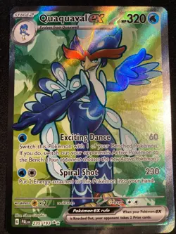 Quaquaval ex 235/193 Ultra Rare SV02: Paldea Evolved Pokemon Card - NM - Image 1