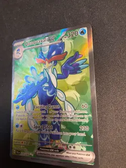 Quaquaval ex 235/193 Ultra Rare SV02: Paldea Evolved Pokemon Card - NM - Image 2