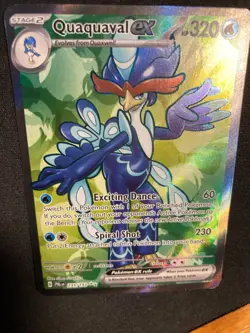 Quaquaval ex 235/193 Ultra Rare SV02: Paldea Evolved Pokemon Card - NM - Image 5