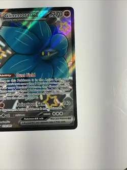Glimmora ex 218/091 Sv: Paldean Fates Holo Pokemon TCG Full Art Ultra Rare Card - Image 4