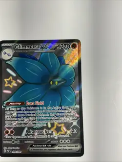 Glimmora ex 218/091 Sv: Paldean Fates Holo Pokemon TCG Full Art Ultra Rare Card - Image 5