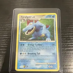 Pokemon TCG Feraligatr Holo Rare Card Mysterious Treasures 8/123 - Image 1