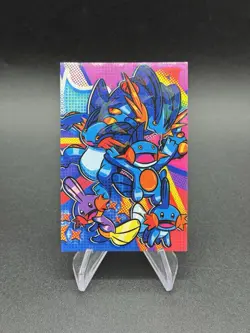 Mudkip Evolution Cracked Ice Holo Pokemon Card Database Team Rocket Peru - Image 1