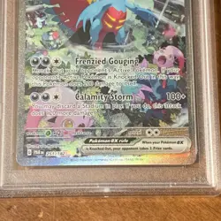 Pokemon Roaring Moon ex Paradox Rift Sp. Illustration Rare Card #251 PSA 9 Mint - Image 3