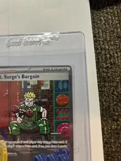 Lt. Surge’s Bargain Rare Trainer Card 185/132 Mega Evolutions - Image 4