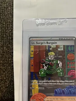Lt. Surge’s Bargain Rare Trainer Card 185/132 Mega Evolutions - Image 5
