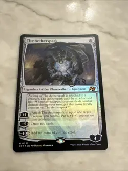 The Aetherspark - Foil - NM - Aetherdrift - MTG - Image 1