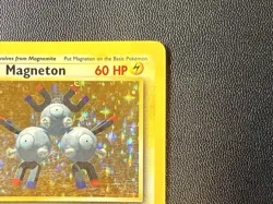 Pokemon TCG Magneton Base Set Holo Unlimited Rare Card 9/102 - Image 5
