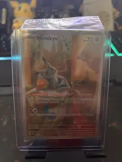 Pokemon Center Mimikyu Stamp Promo SVP075 Sealed Pokemon TCG Card - Image 1