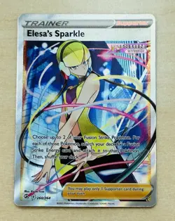 Elesa's Sparkle 260/264 - SWSH08: Fusion Strike Ultra Rare Pokemon Card - NM - Image 1