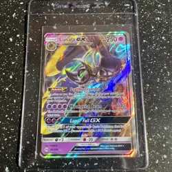 Pokemon Card Lunala GX 66/149 Sun & Moon Base Set Ultra Rare 2016 A76 - Image 1