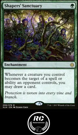 Shapers' Sanctuary MTG NM XLN Rare Enchantment Green Fast Tracked Shipping - Image 1