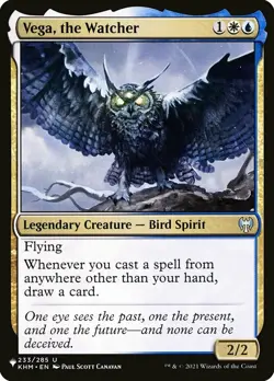 Vega, the Watcher - The List Light Play, English Magic the Gathering MTG The Lis - Image 1