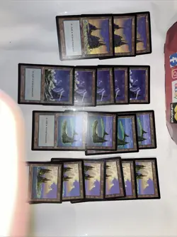 18 URZA’s SAGA islands Magic The Gathering Lands Blue Mana 18 Package Deal ￼ - Image 2