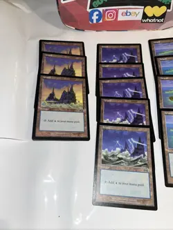 18 URZA’s SAGA islands Magic The Gathering Lands Blue Mana 18 Package Deal ￼ - Image 4