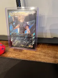 Cloud, Ex-SOLDIER (Borderless) (Surge Foil) Commander: Final Fantasy Foil - Image 1