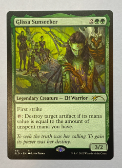MTG - Secret Lair - Livia Prima - Glissa Sunseeker - Non-Foil - NM - Image 1
