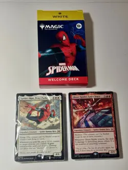 MagicCon Atlanta 2025 “White” Sealed Marvel Spider-Man Welcome Deck - Image 1