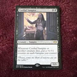 MTG - Magic The Gathering - NM - CORDIAL VAMPIRE (MH1) - Image 1