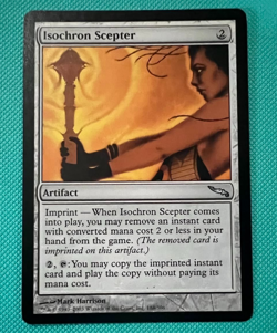 Isochron Scepter - Mirrodin - MTG - Magic the Gathering - Image 2