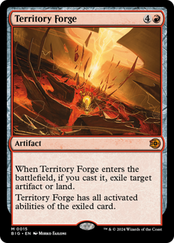 Territory Forge [Outlaws of Thunder Junction: The Big Score] Magic MTG - Image 1