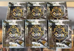 (6) MTG Magic the Gathering RCQ Top 8 Pins - Kozilek Pinfinity Brand New in Box - Image 1