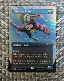 Peregrine Drake (Rainbow Foil) #1488 Secret Lair Drop Series Magic The Gathering - Image 1
