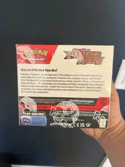 Pokemon TCG Scarlet & Violet Destined Rivals Booster Box Factory Sealed English - Image 2