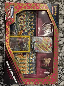 Pokemon Crown Zenith Shiny Zacian & Zamazenta Premium Figure Collection Sealed - Image 2