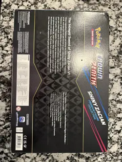 Pokemon Crown Zenith Shiny Zacian & Zamazenta Premium Figure Collection Sealed - Image 4
