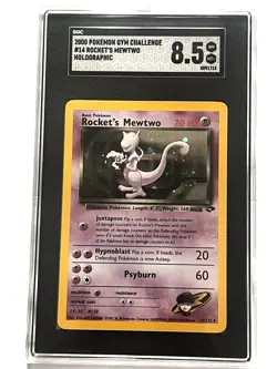 Pokemon TCG Rocket's Mewtwo Gym Challenge 14 Holo Unlimited Holo Rare - Image 1