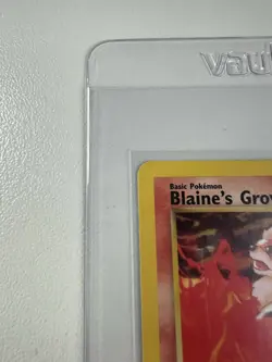 Blaine’s Growlithe 1st edition Gym Heroes 62/132 WOTC vintage Pokemon - Image 3