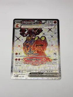 Magcargo ex 191/167 Double Ultra Rare Full Art SV Twilight Masquerade Pokemon NM - Image 1