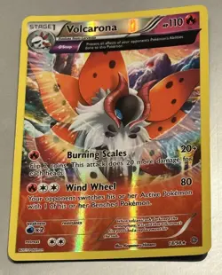 Volcarona 18/98 XY Ancient Origins Reverse Holo Rare Pokemon 2015 NM!! - Image 1