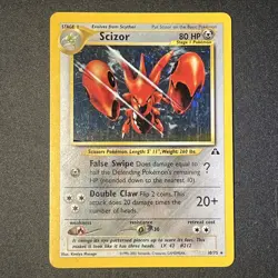 Scizor 10/75 Holo LP Neo Discovery Pokemon TCG - Image 1