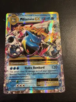 Pokemon XY Evolutions 2016 FA/M Blastoise EX 22/108 Ultra Rare - Image 1