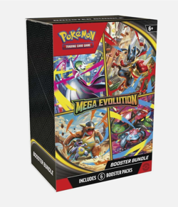 Pokemon TCG Mega Evolution Booster Bundle (6 Packs) *NEW & SEALED* - Image 1