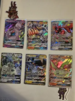 Pokemon TCG Sun & Moon Era GX lot Of 6 - Image 1