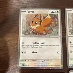 (LOT OF 6) POKEMON Eevee - 200 (Cosmos Holo) PROMO (Destined Rivals) - Image 2