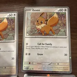 (LOT OF 6) POKEMON Eevee - 200 (Cosmos Holo) PROMO (Destined Rivals) - Image 4