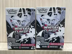 Pokemon TCG: Scarlet & Violet White Flare Booster Bundle Sealed Lot of 2 - Image 1