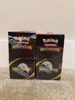 Pokemon TCG Mega Evolution Half Booster Box NO SEAL (18 packs) - Image 1