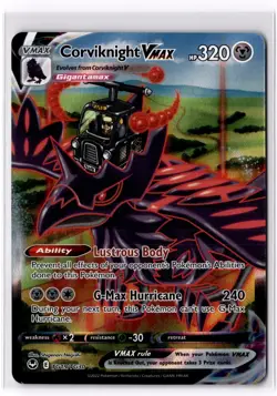 Pokemon Corviknight VMAX TG19/TG30 SWSH12: Silver Tempest Trainer Gallery NM - Image 1